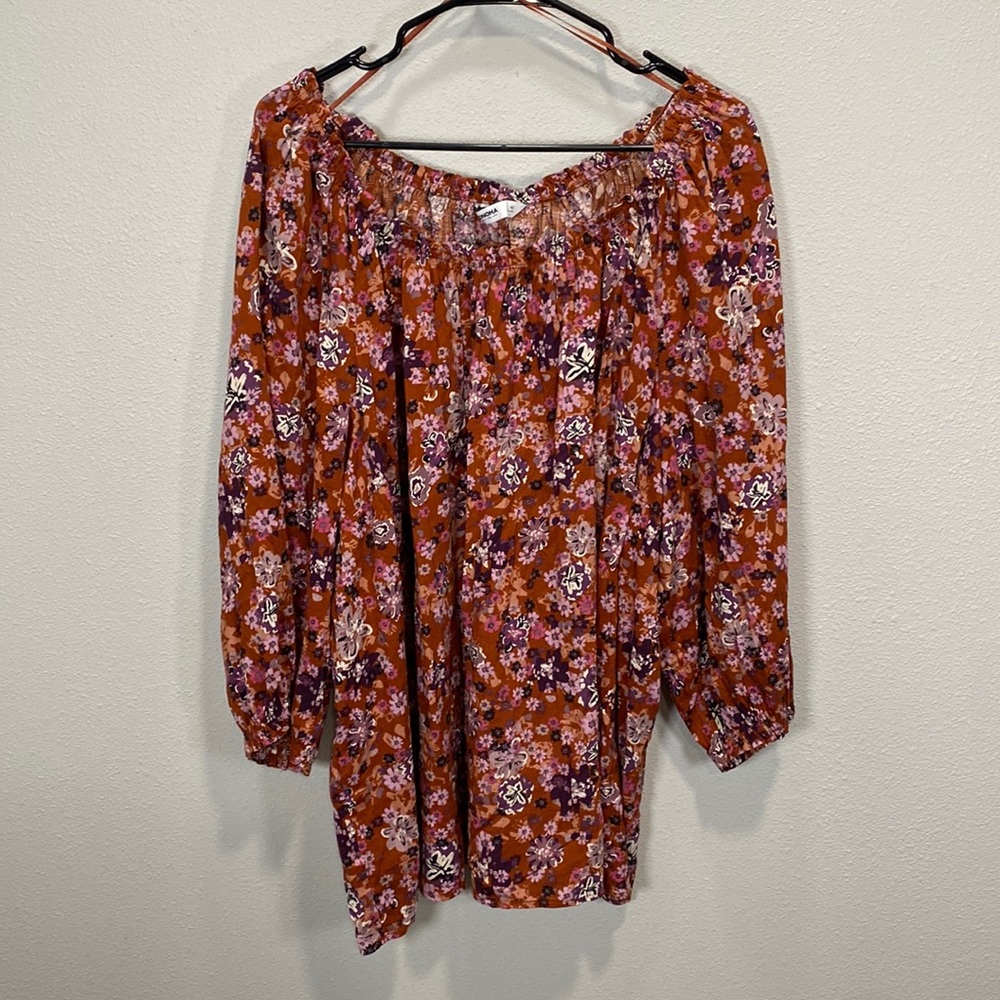 Sonoma floral top blouse